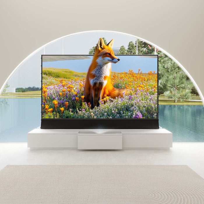2025 New VIVIDSTORM Motorized Laser TV Cabinet Barcelona Mark III