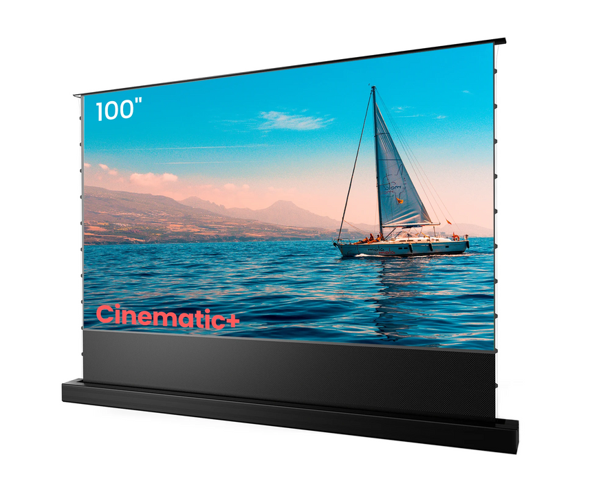 100''-130'' AWOL Vision Cinematic+ ALR Motorized Floor Rising Acoustic Screen