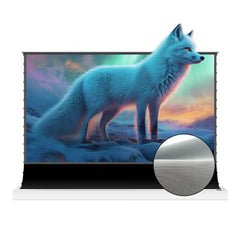 [Best Seller] VIVIDSTORM S Lite Hyper Motorized Tension Floor Rising Lenticular ALR Projector Screen