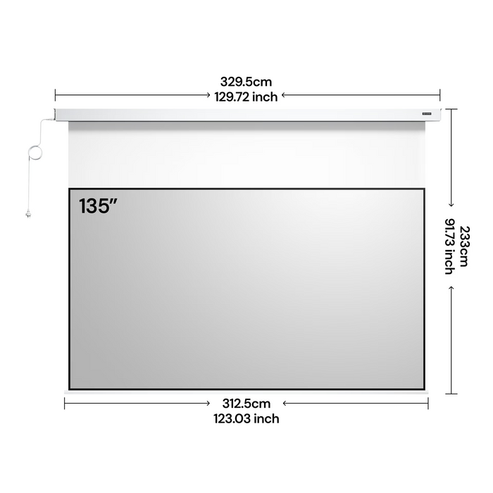 AWOL Valerion PureVision Anti-Speckle Motorized Screen