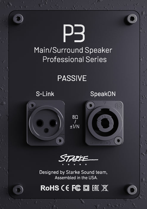 Starke Sound P3 AMTHorn Speaker (Pair)