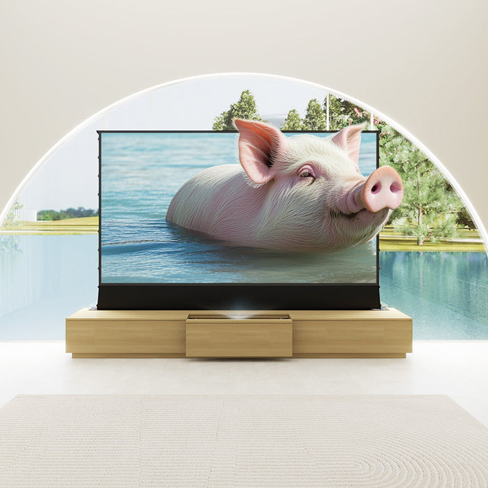 2025 New VIVIDSTORM Motorized Laser TV Cabinet Barcelona Mark III