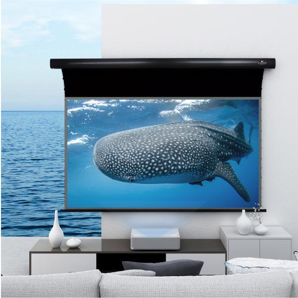 [Ceiling Down] VIVIDSTORM PRO Slimline Screen With UST ALR(Ultra Short Throw Ambient Light Rejecting)Material 【Only Suitable For UST Laser Projector And Settle On Table/Floor】