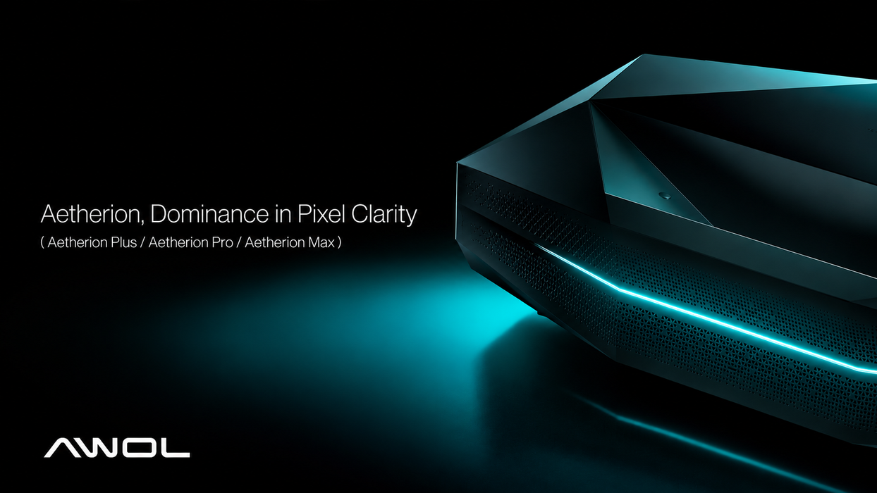 [NEW!! INTRODUCTION SALES] AWOL Vision Aetherion PLUS - RGB Laser UST Projector 2400 ISO Lumens