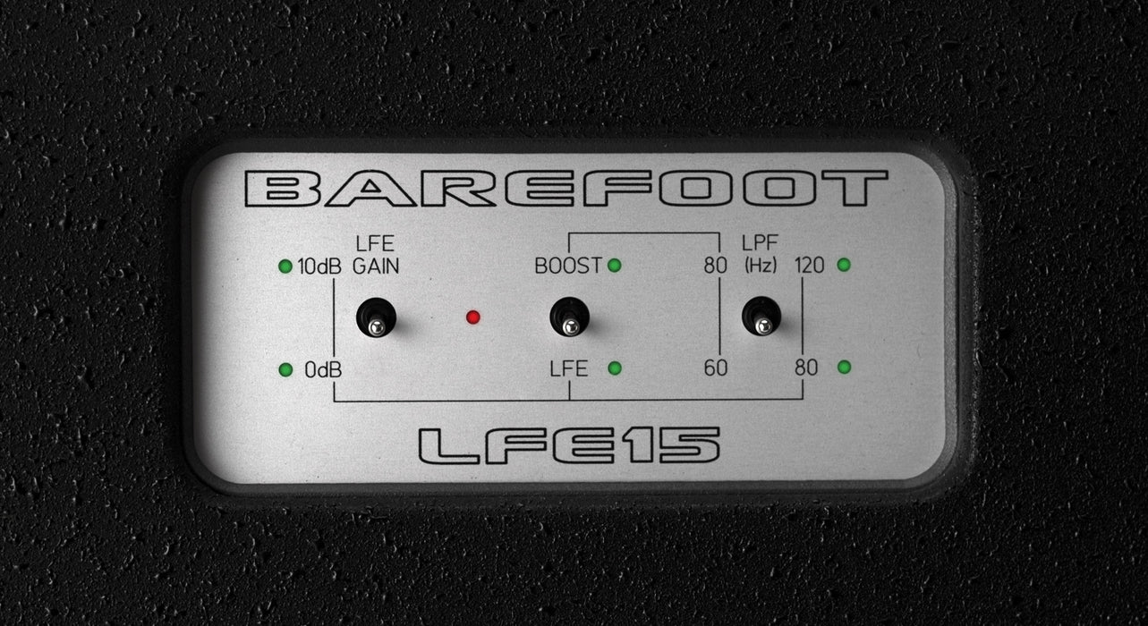BAREFOOT SOUND  LFE15 Subwoofer,  15″ Dual-Force™ subwoofers, SG OFFICIAL SET