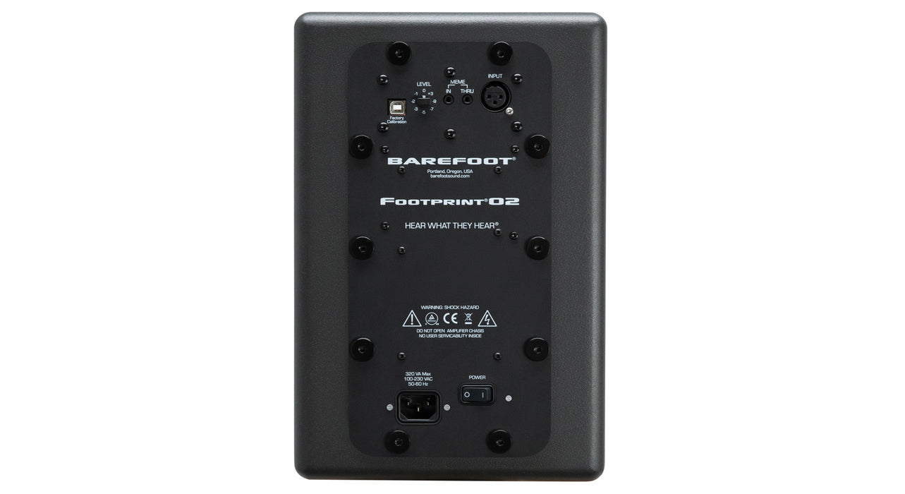 BAREFOOT SOUND FOOTPRINT02, UNCOMPROMISING AUDIO QUALITY AND DESIGN, SG OFFICIAL DEALER