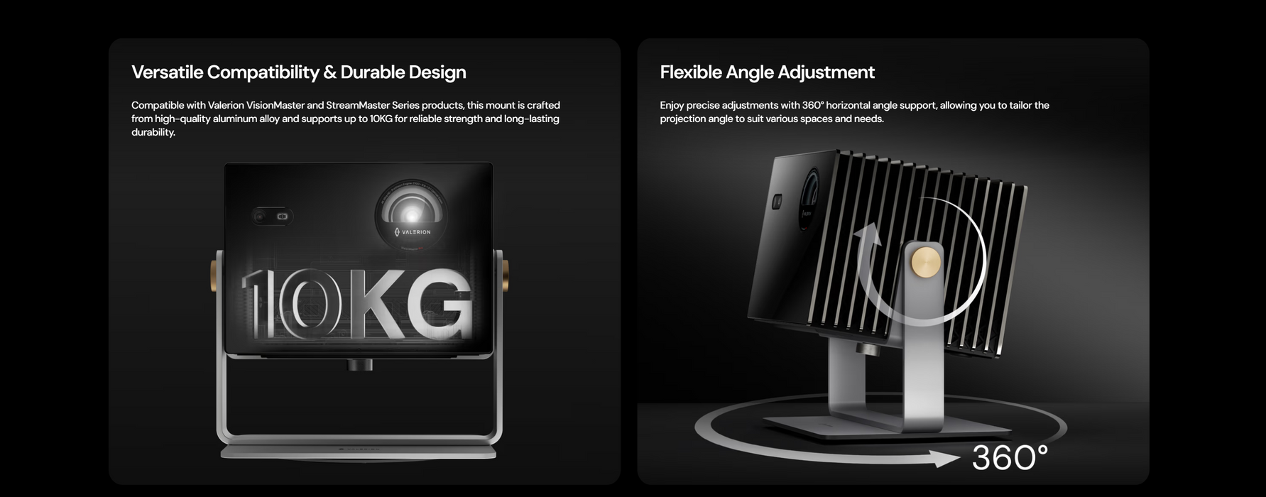 Valerion Desktop Gimbal Stand