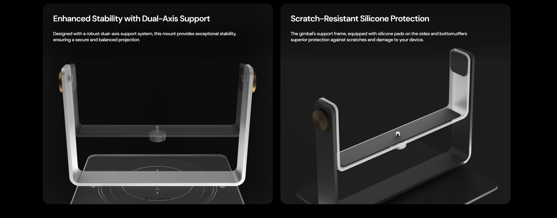 Valerion Desktop Gimbal Stand — Element5 Singapore Valerion Desktop Gimbal Stand — Element5 Singapore