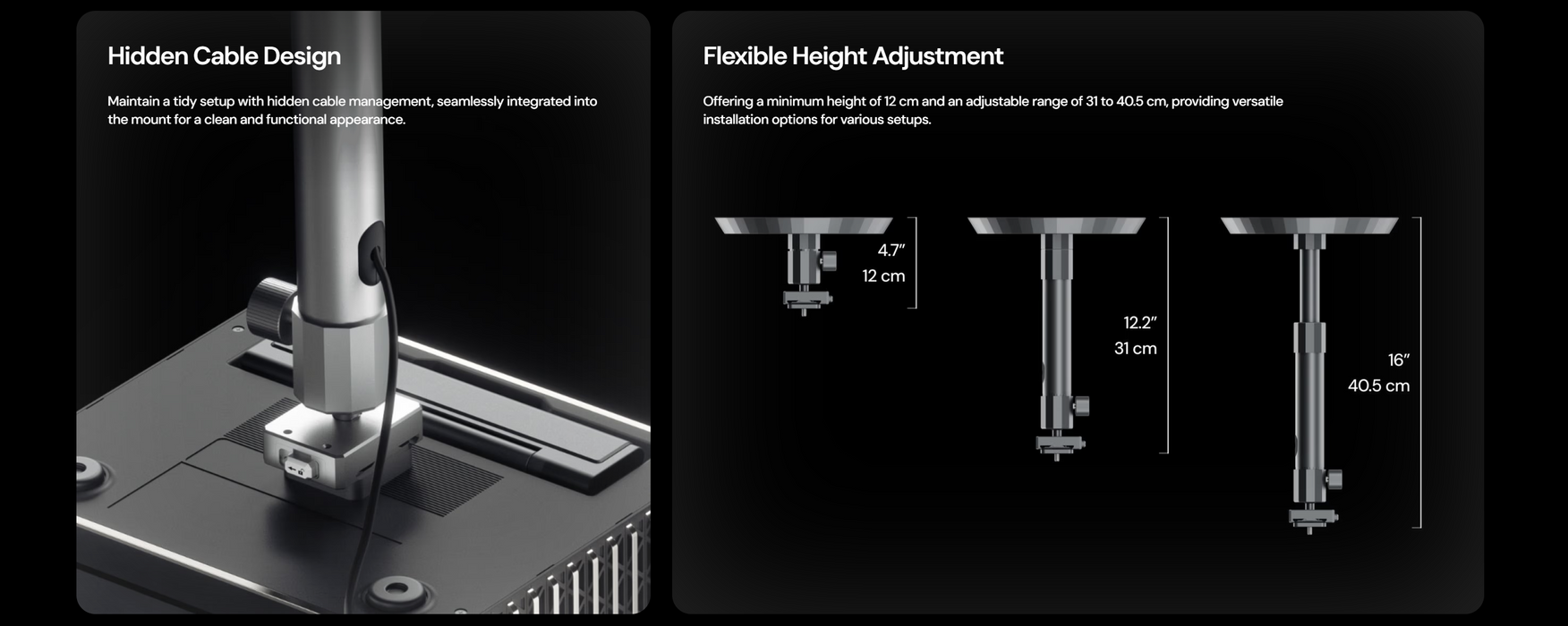 Valerion Ceiling Mount Bracket