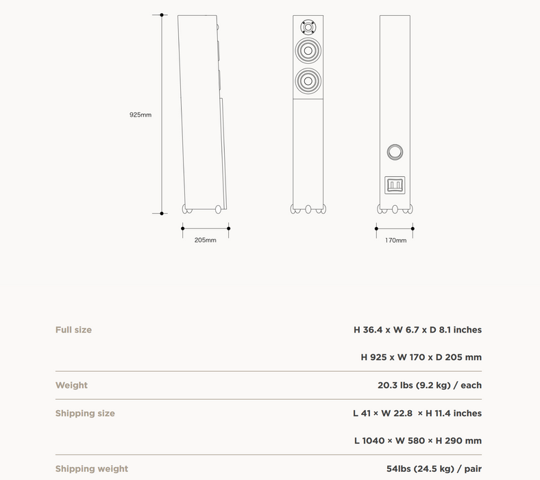 Starke Sound - HiFi Speaker - V42 (Pair)