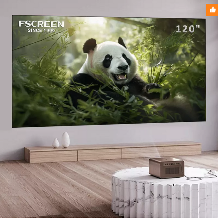 [RGB 120" Hard Panel] FSCREEN IRIS "PRO" Series Fresnel ALR  Projection Screen- for Standard/Long Throw Projectors