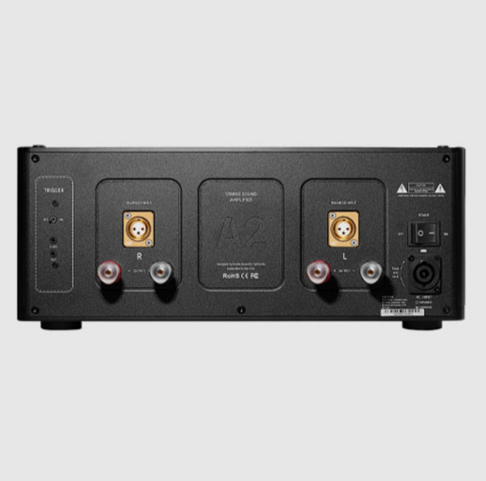 Starke Sound A2 2-channel amplifier, Class A+AB, 620 watts per channel at 4 Ω