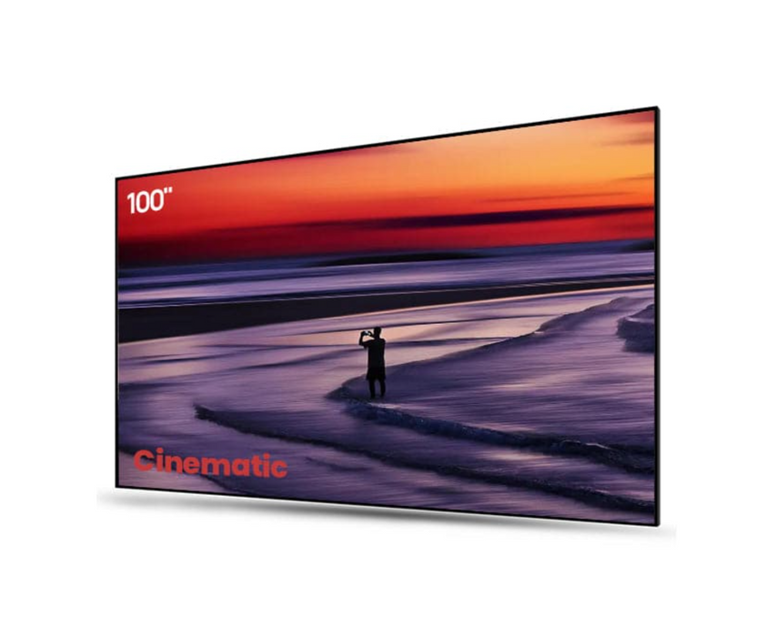 AWOL Vision 132" Lenticular Cinematic ALR Screen (Also Available 100" 120" 150“)