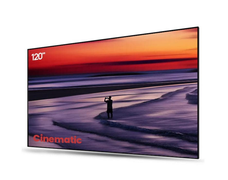 AWOL Vision 132" Lenticular Cinematic ALR Screen (Also Available 100" 120" 150“)