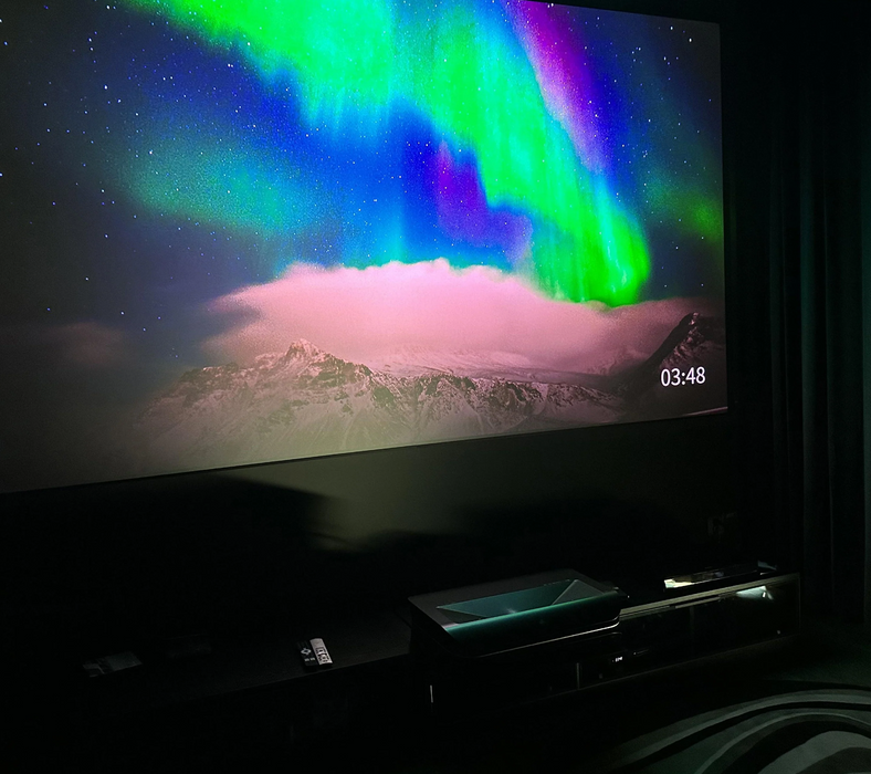 AWOL Vision 132" Lenticular Cinematic ALR Screen (Also Available 100" 120" 150“)