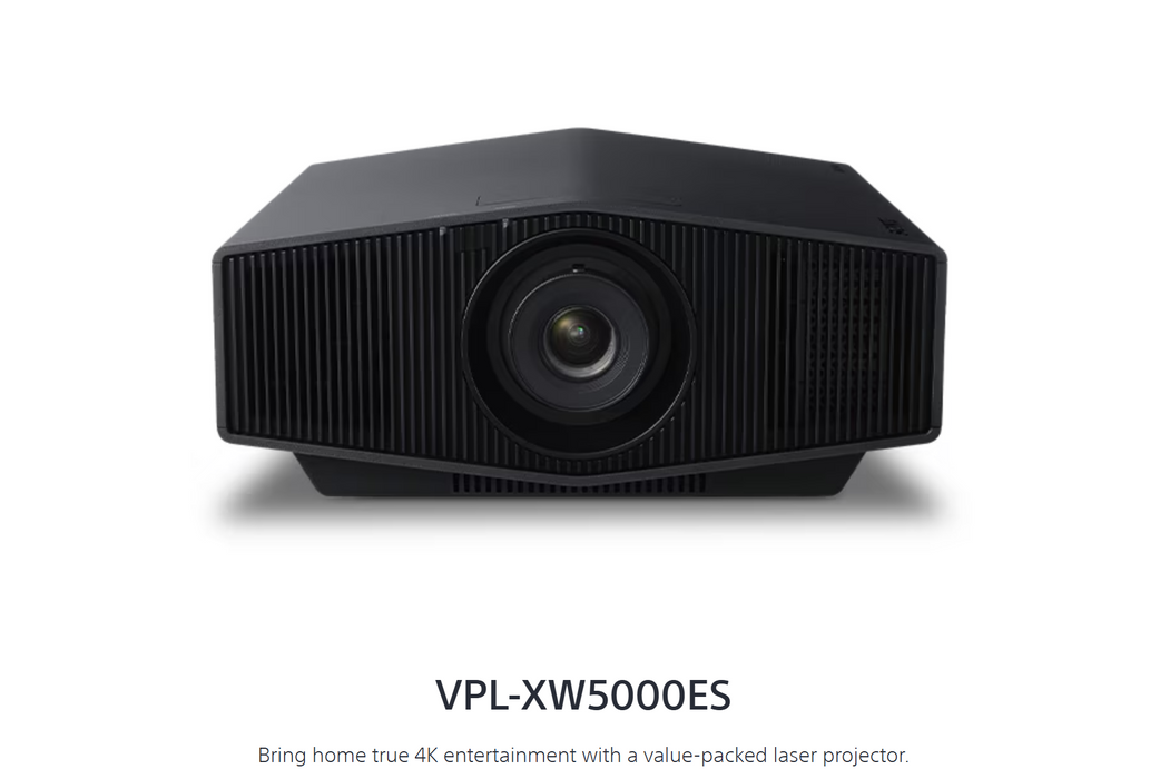 Sony VPL-XW5000 4K HDR Laser Home Theater Projector with Native 4K SXRD Panel
