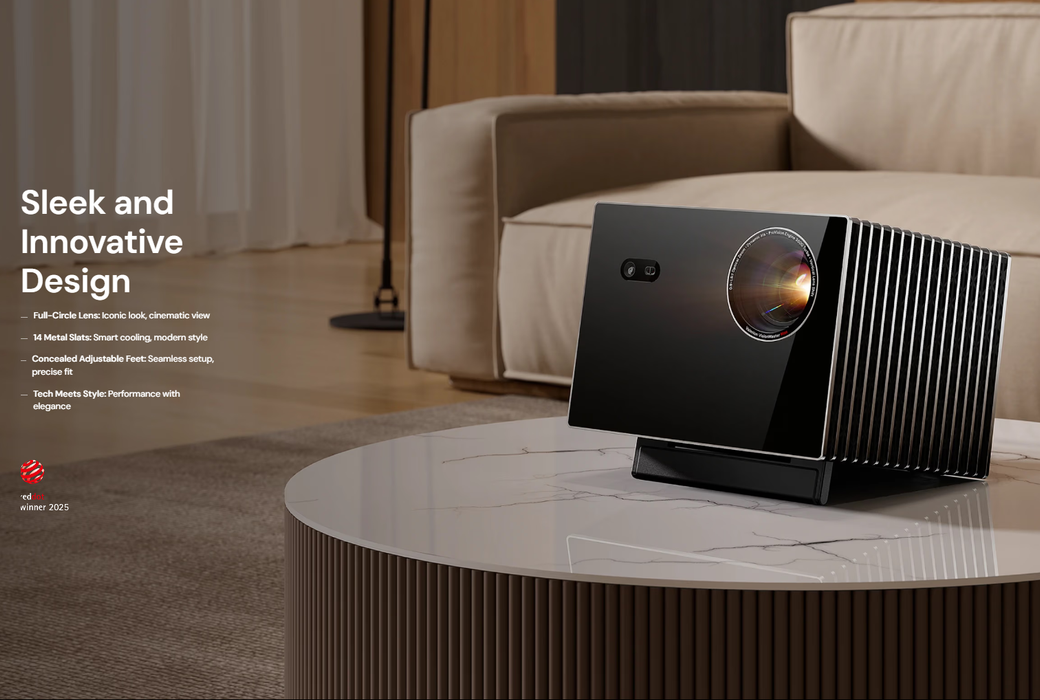 Valerion VisionMaster Max Flagship 4K RGB Triple Laser Projector