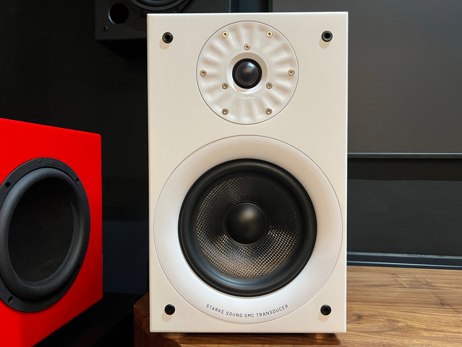 Starke Sound Beta7 Speaker (Pair) 7“ BookShelf (Oak Ebony Black / Euro Oak White / Aoki Flaxen Grey)