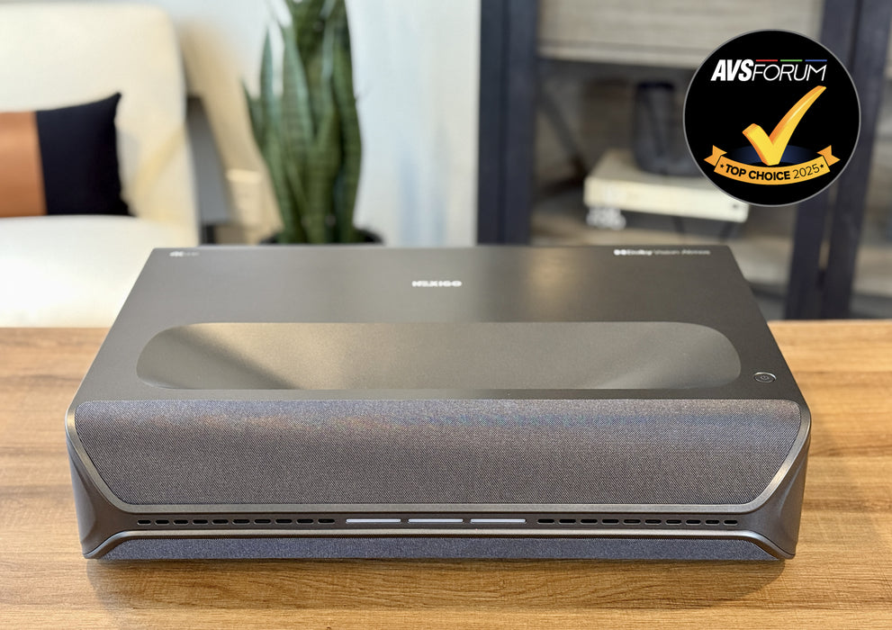 NexiGo Aurora Pro MKII UST Tri-Color Laser Projector, Triple Color Laser TV
