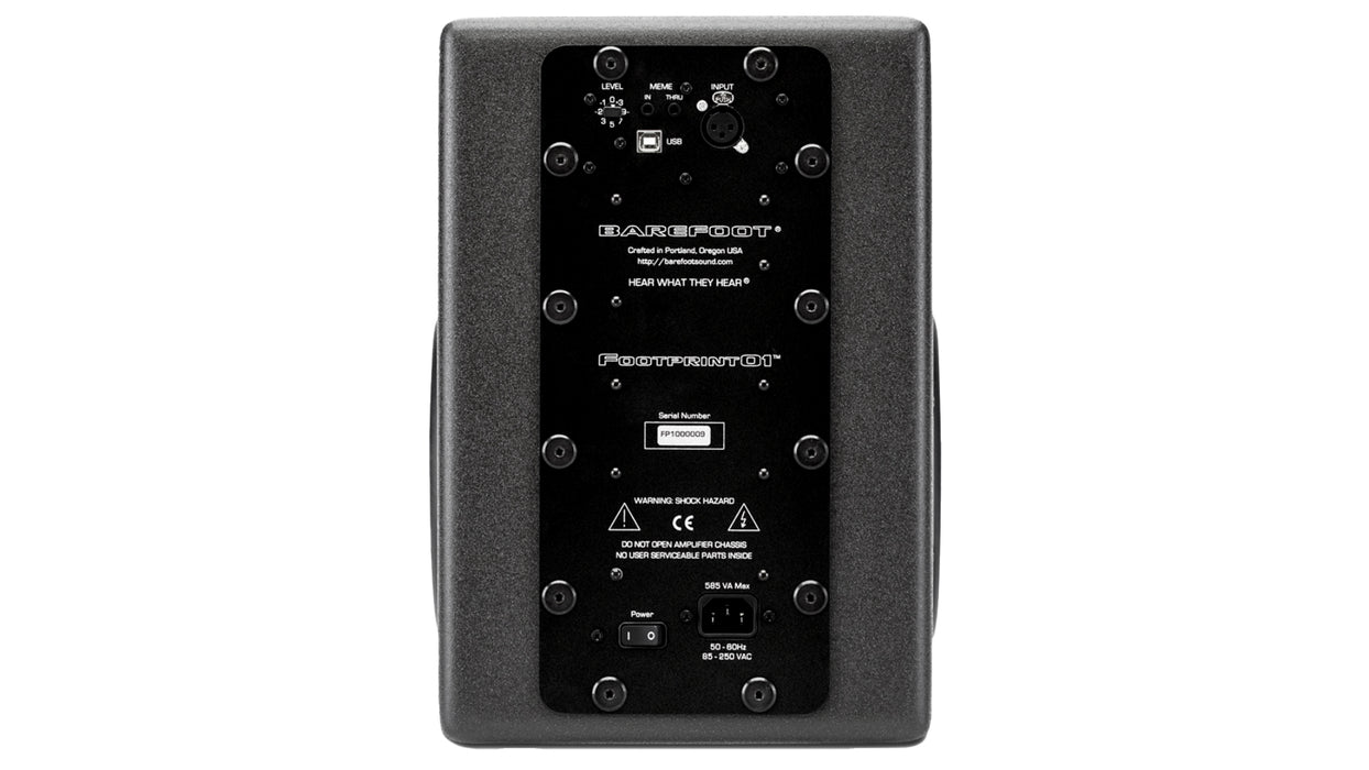 BAREFOOT SOUND FOOTPRINT 01, THE BEST 3-WAY ACTIVE MONITOR IN ITS CLASS, SG OFFICIAL DEALER