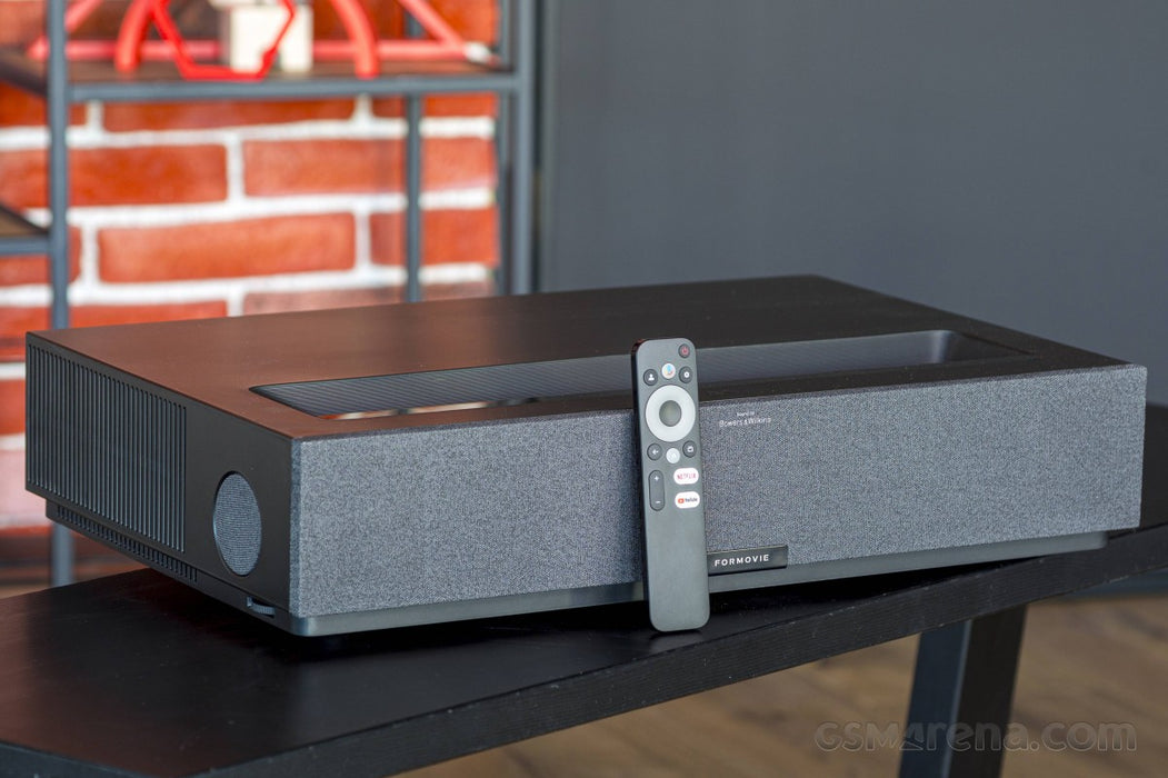 Formovie Cinema Edge 4K UST Laser Projector Featuring Google TV with Netflix