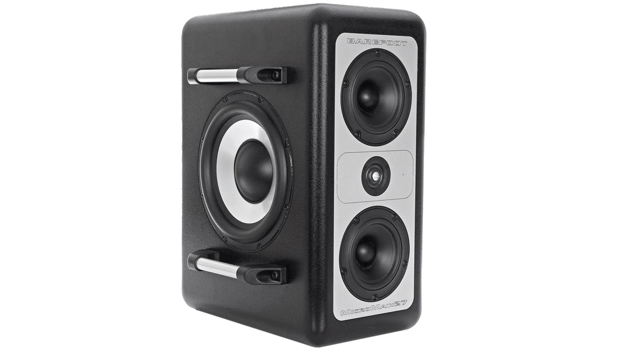 BAREFOOT SOUND MICROMAIN27 SPEAKER, ACTIVE STUDIO MONITOR WITH DUAL-FORCE™ TECHNOLOGY, SG OFFICIAL SET