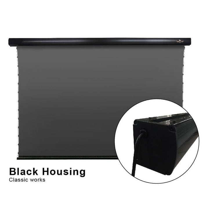 [Obsidian Long Throw ALR] [ Ceiling Down] VIVIDSTORM ALR Slimline Motorized Tension Projector screen