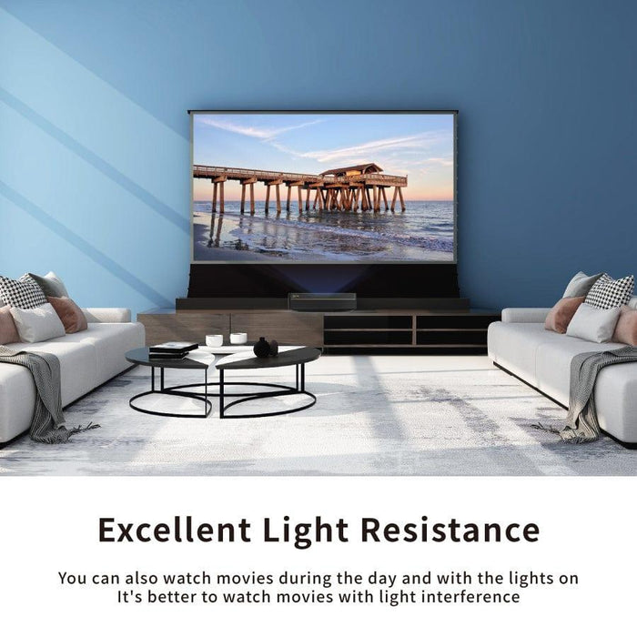[Best Seller] 100" VIVIDSTORM S PRO Motorized Tension Floor Rising UST ALR Projector Screen