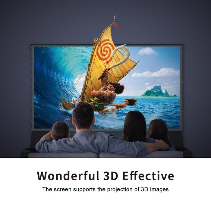 [Best Seller] 100" VIVIDSTORM S PRO Motorized Tension Floor Rising UST ALR Projector Screen