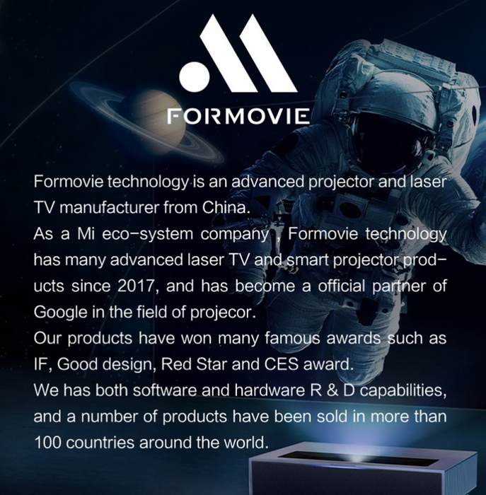 Formovie - 4K Laser Projector - C2